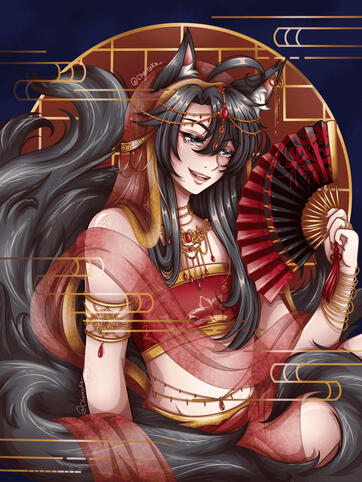 Comission Huli Jing Wei Wuxian