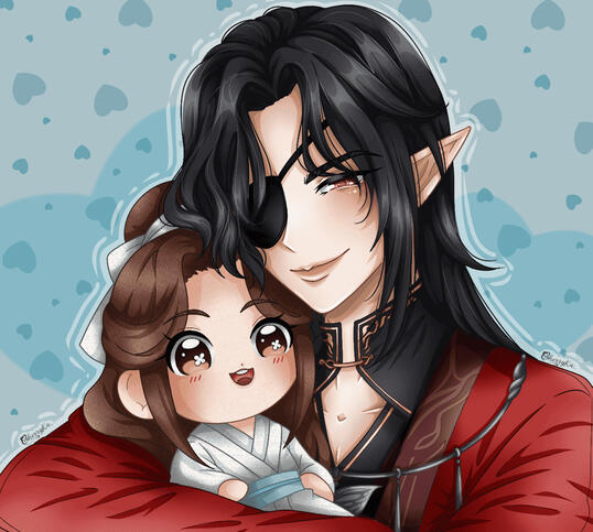 Hua Cheng and Xie Lian's Doll