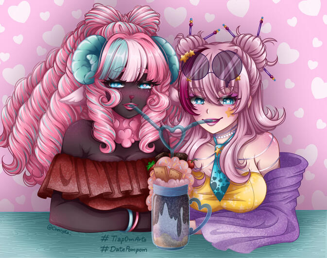 Pompom and Lillia