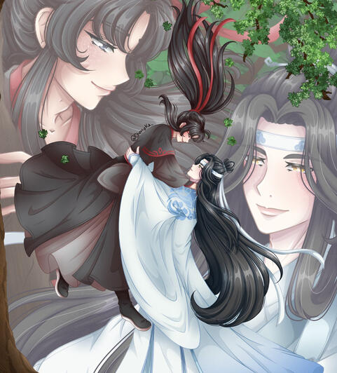 Wangxian Tree Scene