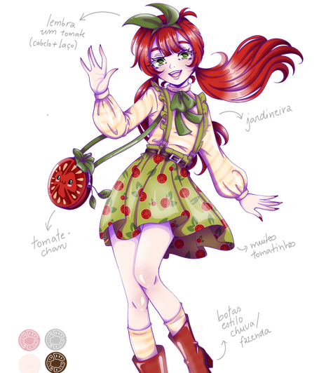 Character design Tomato
